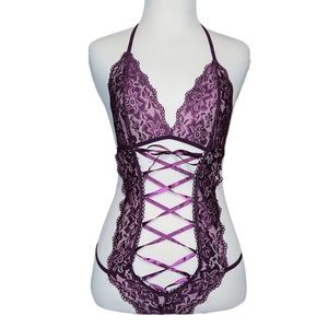 Purple Lace lingerie
